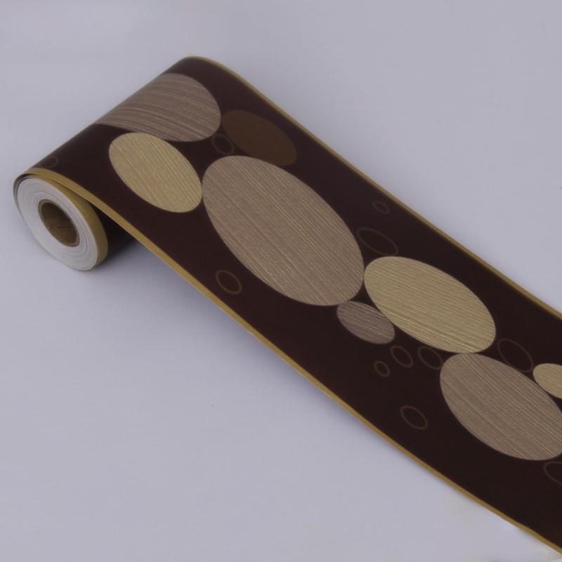 9 метров ПВХ водонепроницаемый линия талии пасторальный стиль самоклеящиеся настенные плинтусы линия обои декор гостиной бордюр настенная наклейка