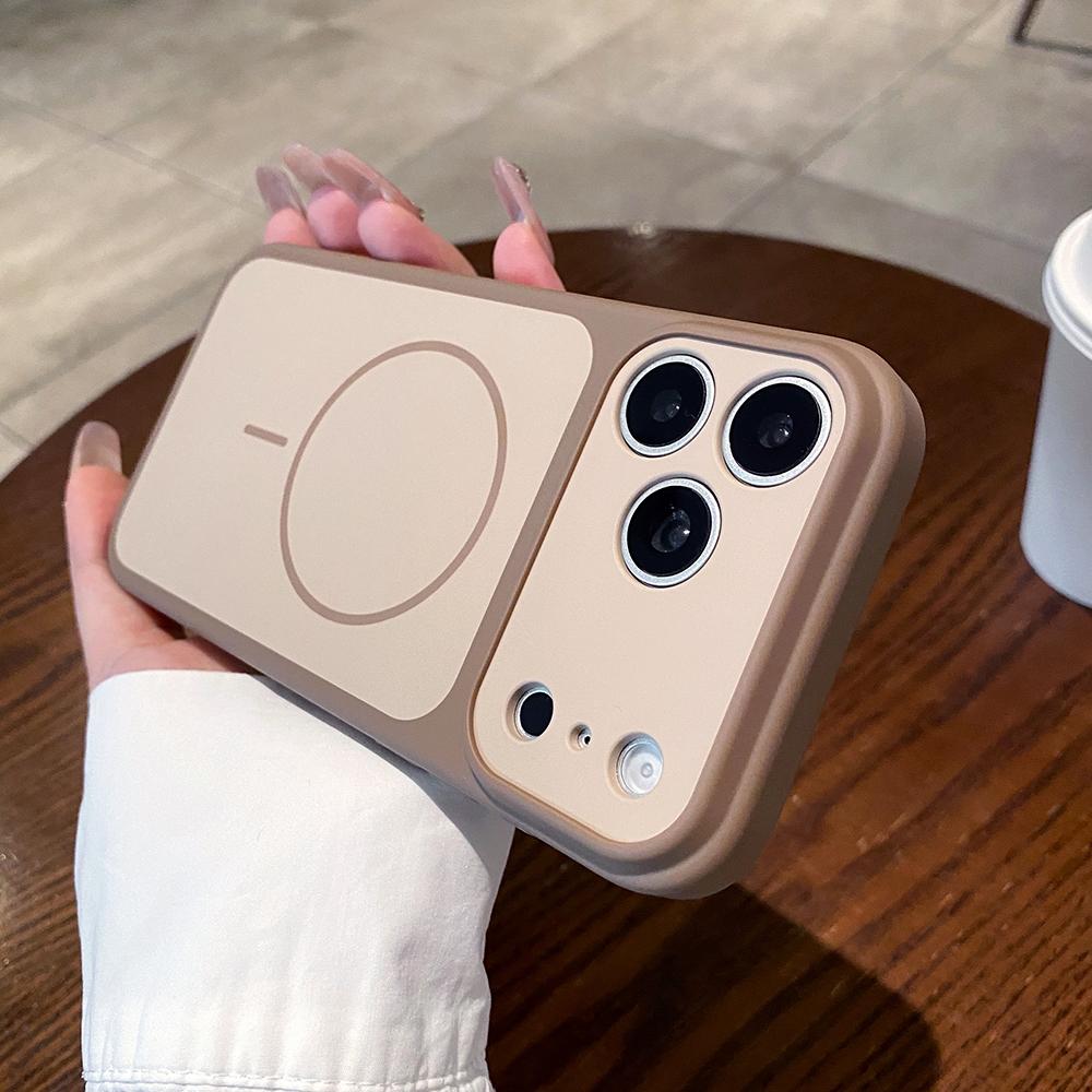 Магнитный чехол-крышка для телефона Magsafe Iphone 17Air 17 Pro Max 16 Pro 15 14 13 15Pro 14Pro 13Pro Ударопрочный чехол с полным покрытием Mag Safe