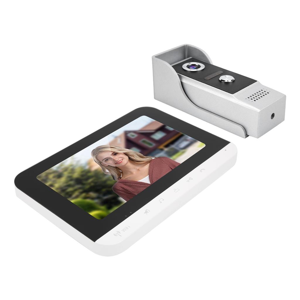 Видеодомофон 7 дюймов TFT LCD Интерком Домофон Проводной Wi-Fi Дистанционное управление Разблокировка Монитор