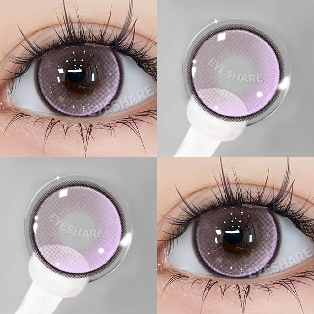1pair Colored Pupils for Eyes Brown Color Contact Lenes Green Eye Lenses Blue Eye Contacts High Quality Purple Lenses