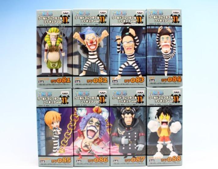 One Piece World коллекционная фигурка ONE PIECE Anime Banpresto All 8 Types Full Complete Set vol.11