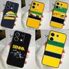 Ayrton Senna F1 Case for Xiaomi Redmi Note 13 12 10 8 9 11 Pro 12S 10S 11S Redmi 13C 10A 10C 9C 12C Cover