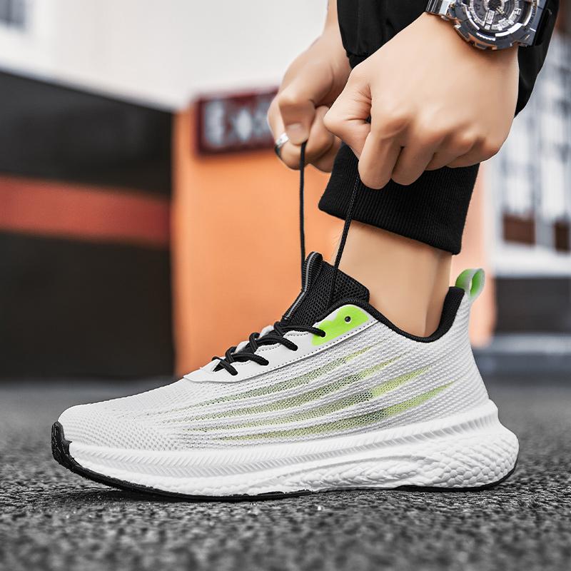 Мужская повседневная обувь, спортивные прогулочные кроссовки, мужские летние спортивные кроссовки, трендовые мужские кроссовки в уличном стиле