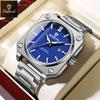 New Luxury Business Men's Watch Night Light Calendar Waterproof Square Fashion Men's Quartz Watch