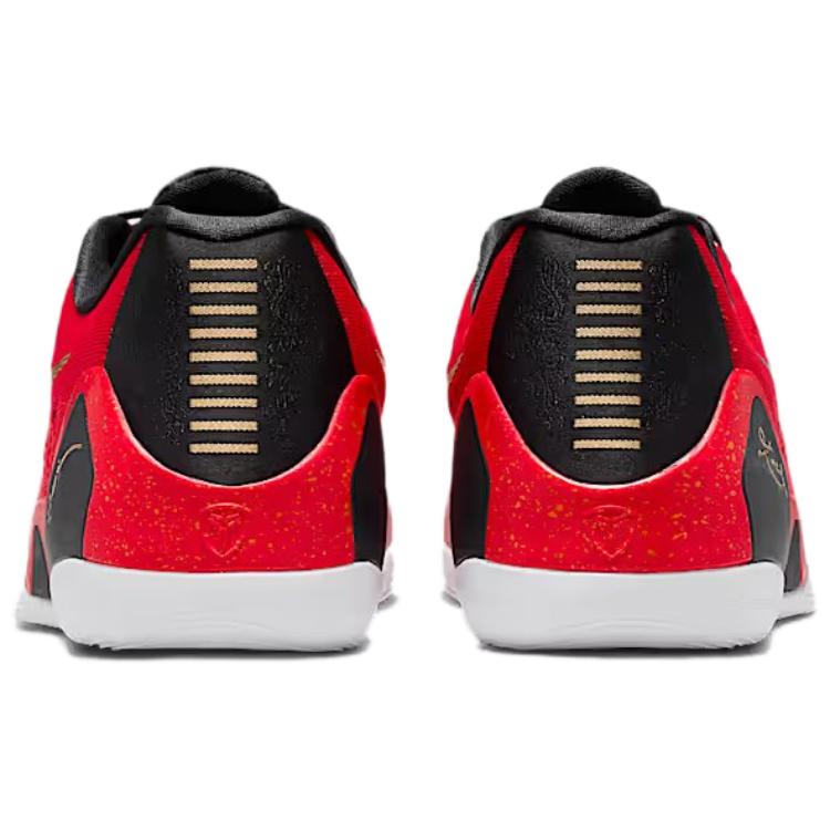 Nike Мужские кроссовки Kobe 9 Low EM China 2025 Красный/Красный университетский/Металлический золотой IH1400-600
