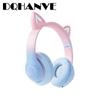 Headphones Bluetooth EarphoneLED Luminous Game Gradient Color Bluetooth Headset Computer Headsets