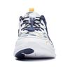 Li Ning Детские удобные простые амортизирующие износостойкие кроссовки с низким верхом для бега Детские кроссовки для бега Белые синие YKNT090-13