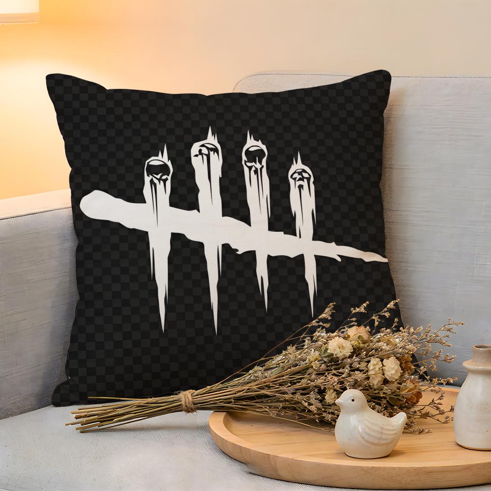 Cushion Cover Linen SkinFriendly Soft Decorative Case For Sofa Home Decor Cool Games DDead By Daylight Pillow cover