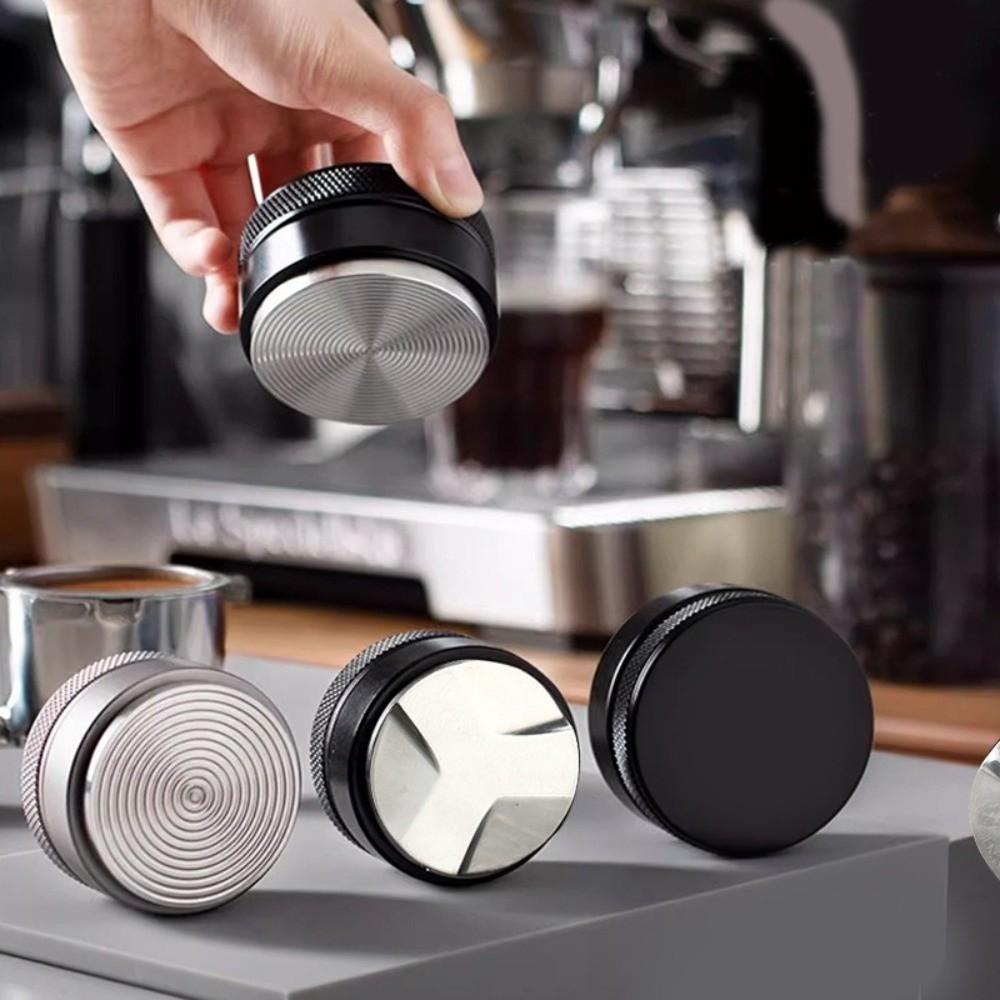 Темпер для эспрессо с прорезями 51/53/58 мм, регулируемый выравниватель, пресс для порошка, домашние аксессуары для кофе