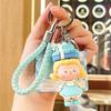 Tiffany Blue Sweet Dream Couple Doll Keychain Ornament - Cute Schoolbag Gift