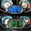 Универсальная ЖК-цифровая подсветка приборной панели, автомобильные часы, термометр, принадлежности для автомобиля
