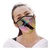 1 шт. Взрослая маска для лица с принтом, забавная, для улицы, моющаяся, дышащая, для велоспорта