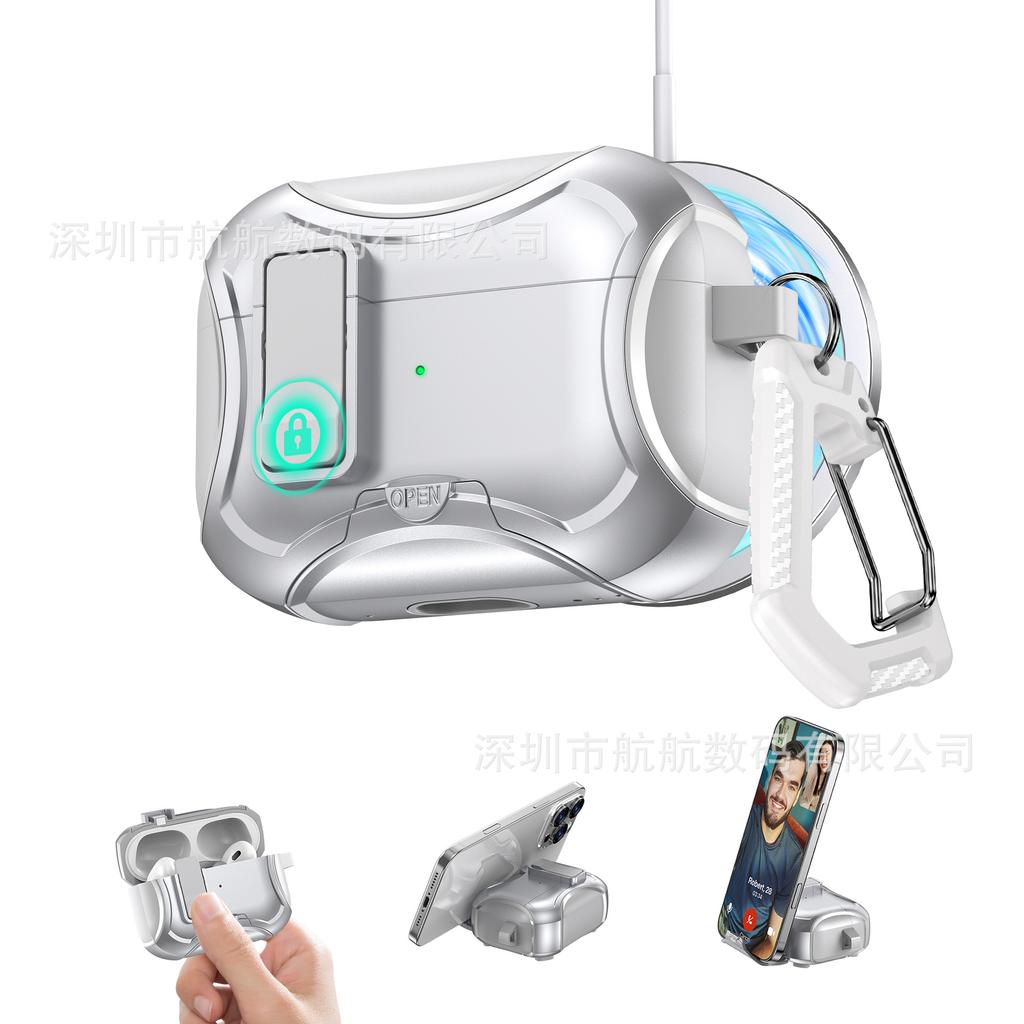 Trailblazer One Mecha Чехол для AirPods 1 / pro1 Серии Замок Беспроводные Bluetooth Наушники Защитный Чехол