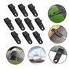 10Pcs Tarp Clips Heavy Duty Lock Grip Tarp Clamps Pool Cover Clips Tent Fasteners Holder for Awnings, Outdoor Camping