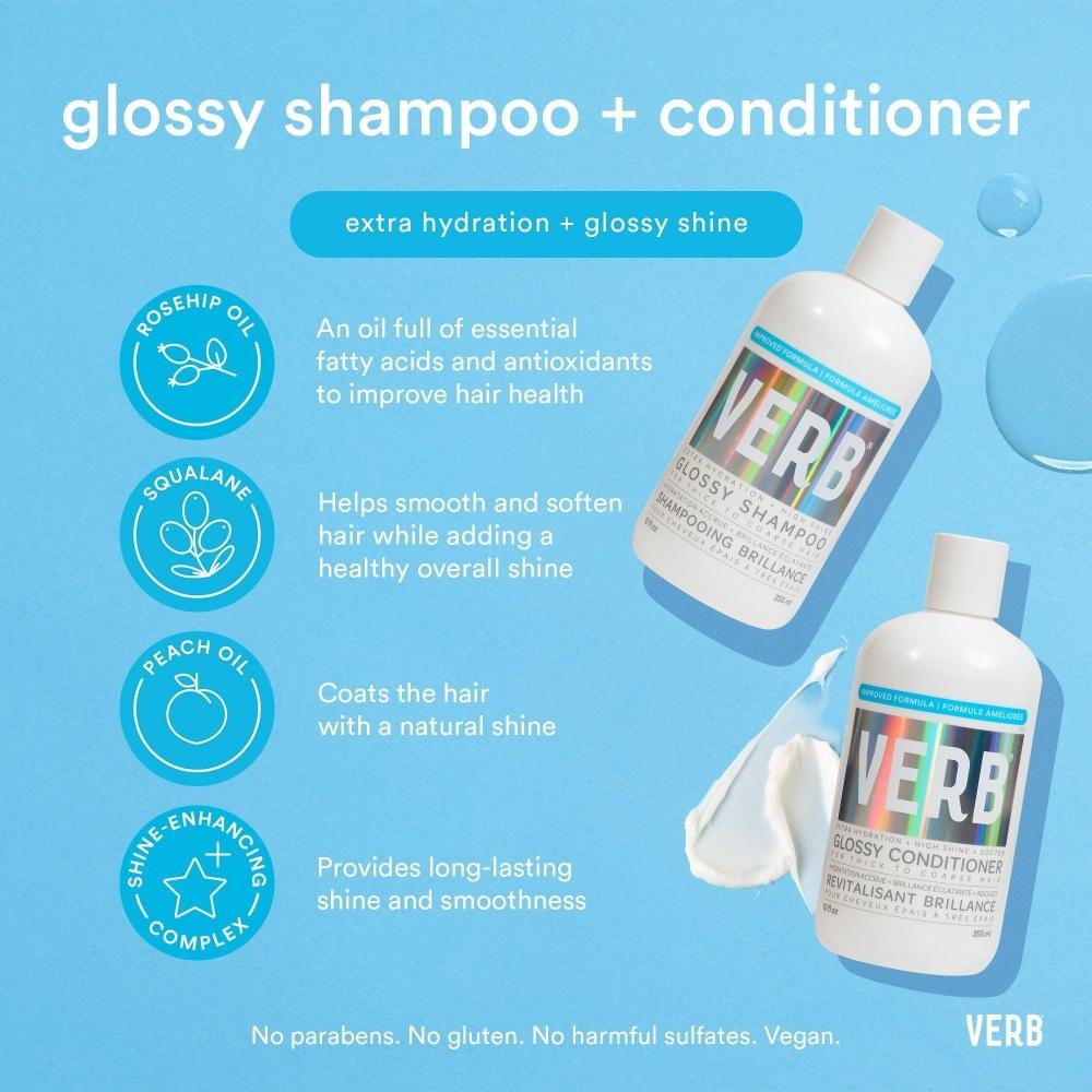 Verb Glossy Shampoo 32.0 Oz