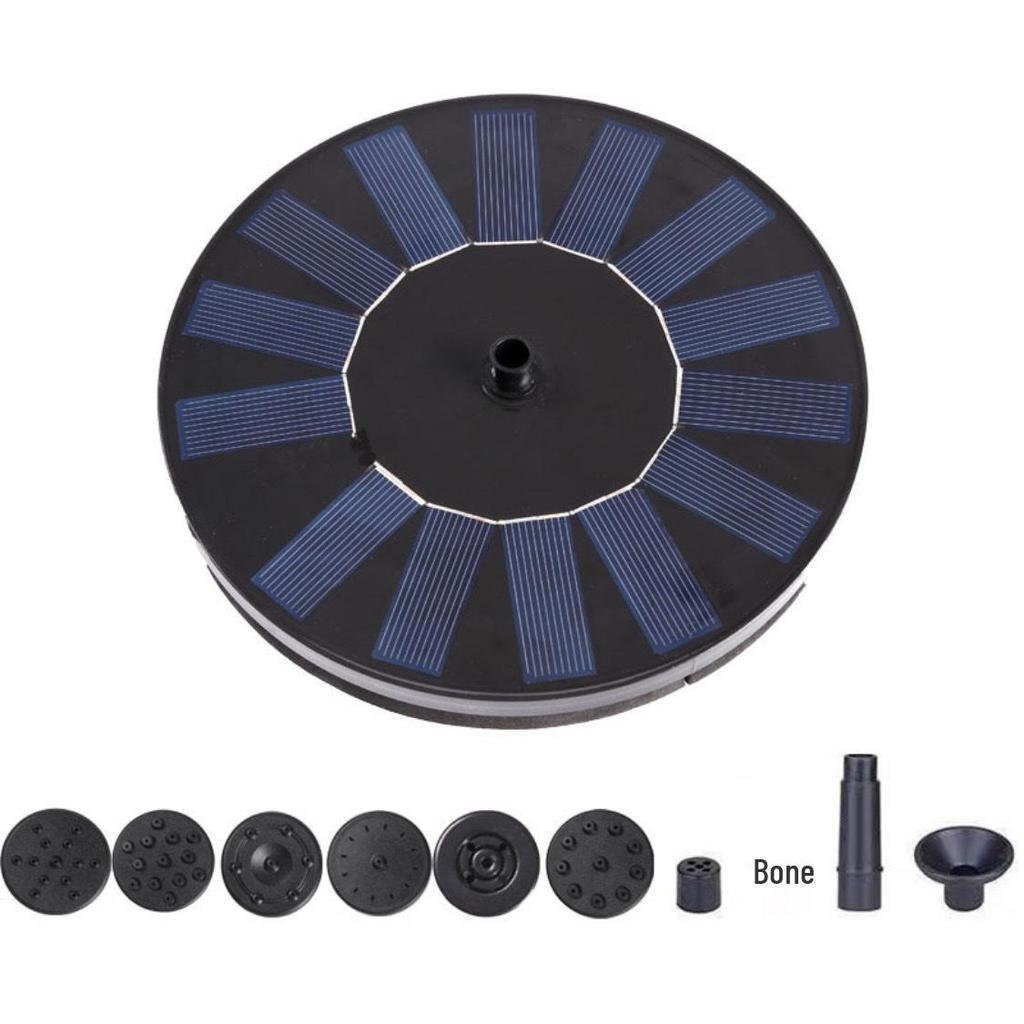 Мощный солнечный плавающий прудный фонтан для аэрации