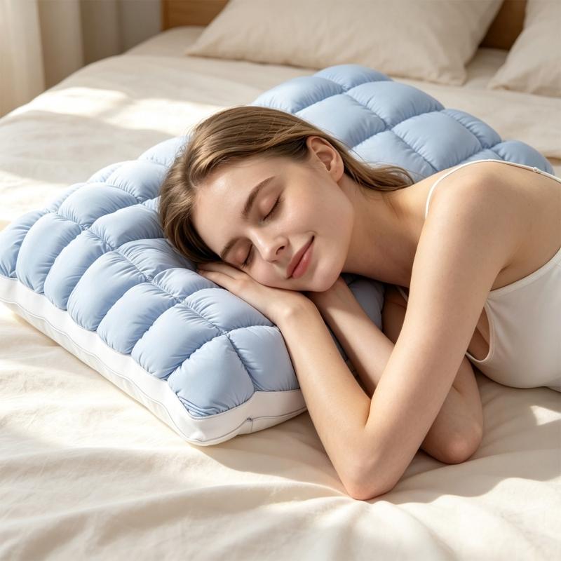 Bread Design Pillow Soft Pillow for Bed or Sofa with Gentle Backrest Support and Decorative Bedroom Use