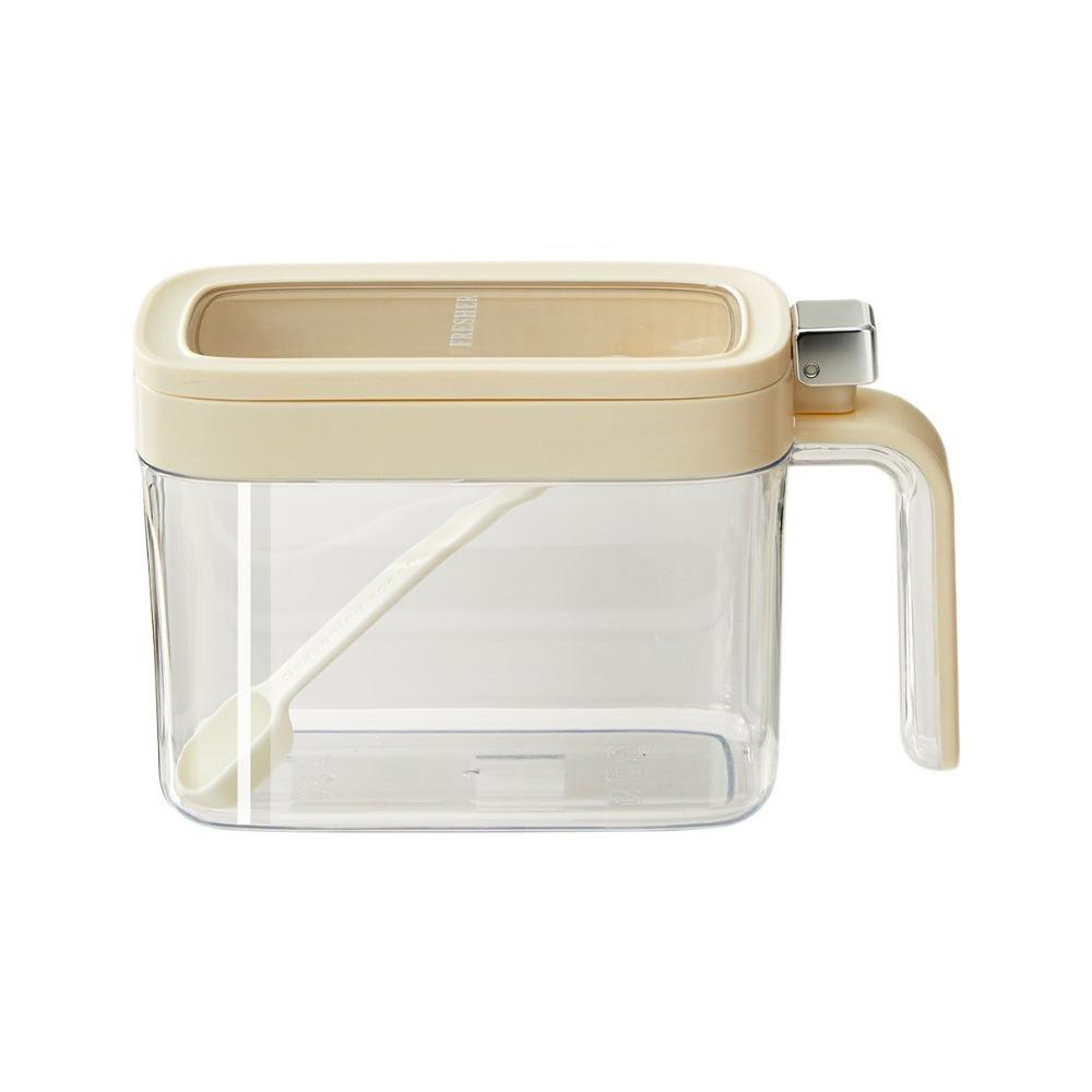 Plastic Pop-Top Seasoning Box Sealed Spice Storage Container Practical Spice Jars  Kitchen