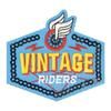 Iron-on Patch - Vintage Riders - Sport Coat of Arms - 5.5cm X 5cm - Ideal for Personalizing Your Clothes