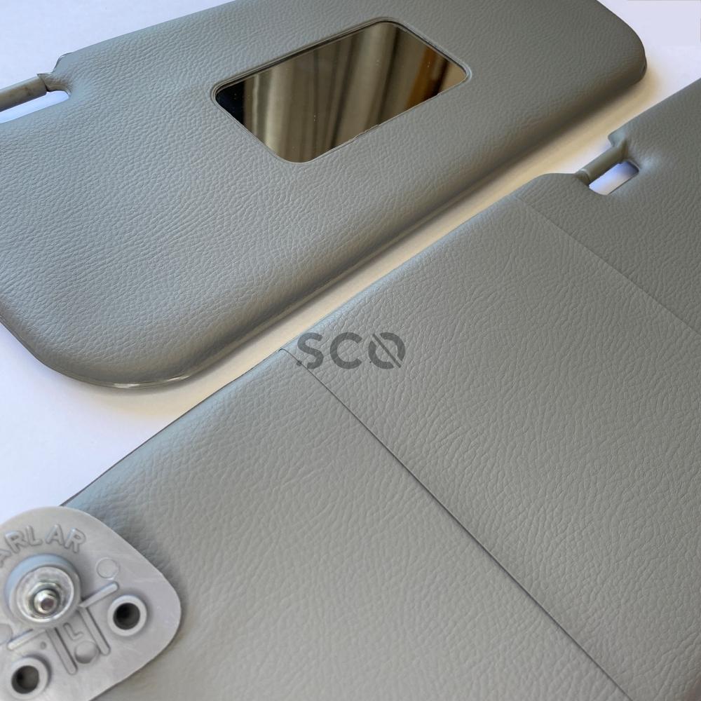 Солнцезащитный козырек для Toyota Corolla AE111, левый-правый, комплект из 2 предметов, зеркало для макияжа, солнцезащитный козырек для Corolla 1999-2000 годов выпуска