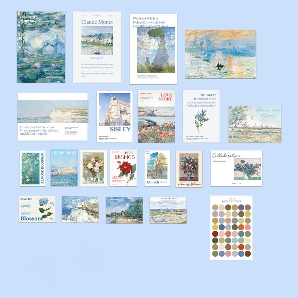 20 шт DIY плакат карты наклейки бумажный фон настенные наклейки НОВЫЕ открытки наклейки подарок