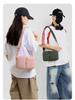 Crossbody Bag Unisex Nylon Multi Compartment Adjustable Strap Daily Commute Travel