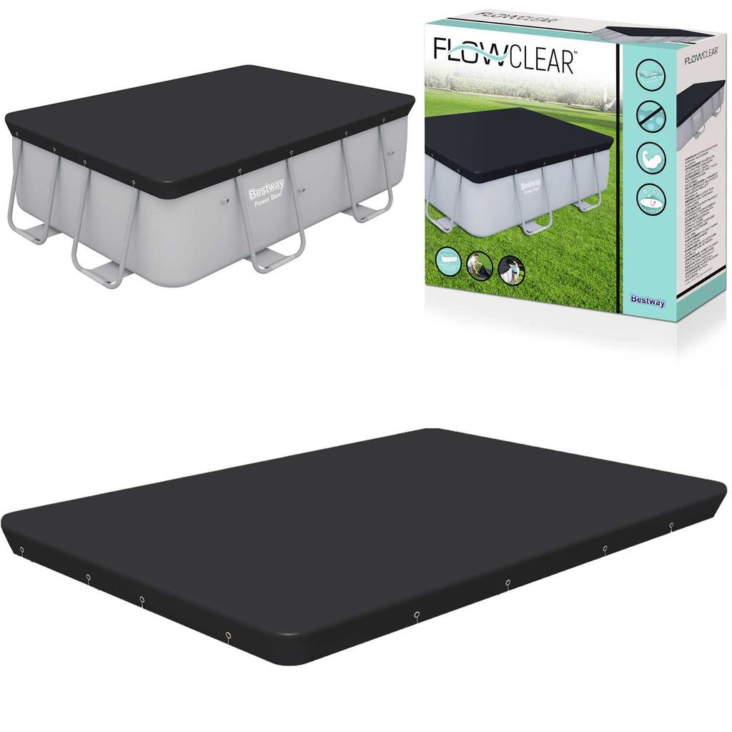Rectangular Cover For Pool 282 X 196 Cm Bestway 58442