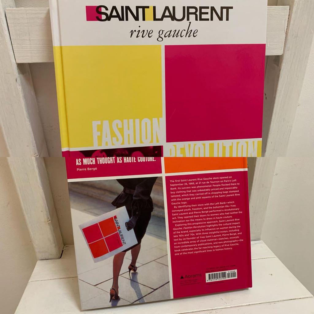 [Б/У] Книга модной коллекции SAINT LAURENT rive gauche