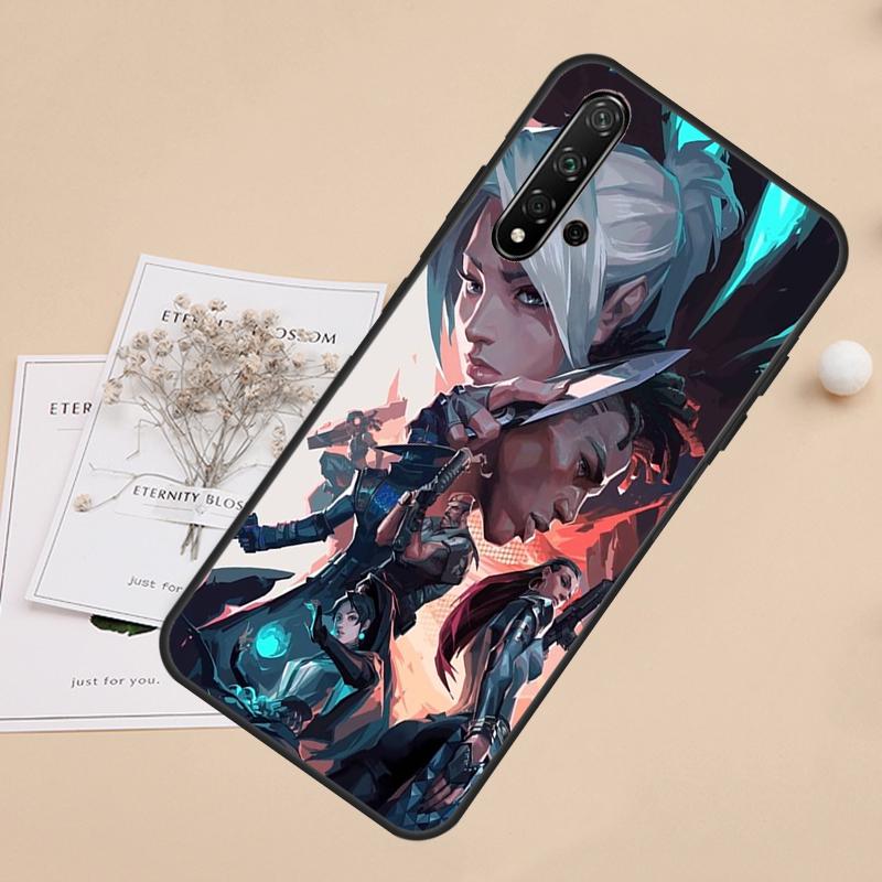Valorant For Huawei Nova 8i 7i 11i 12i 12s 9 10 SE Y60 Y61 Y70 Y72 Y73 Y90 Y91 P20 P40 P30 Lite Case