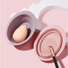 Brush Cleaner Professional Reused Multifunctional Wide Application Leak-Proof Cosmetics Tool Portable Makeup Brush Cleaner Bowl for Travel