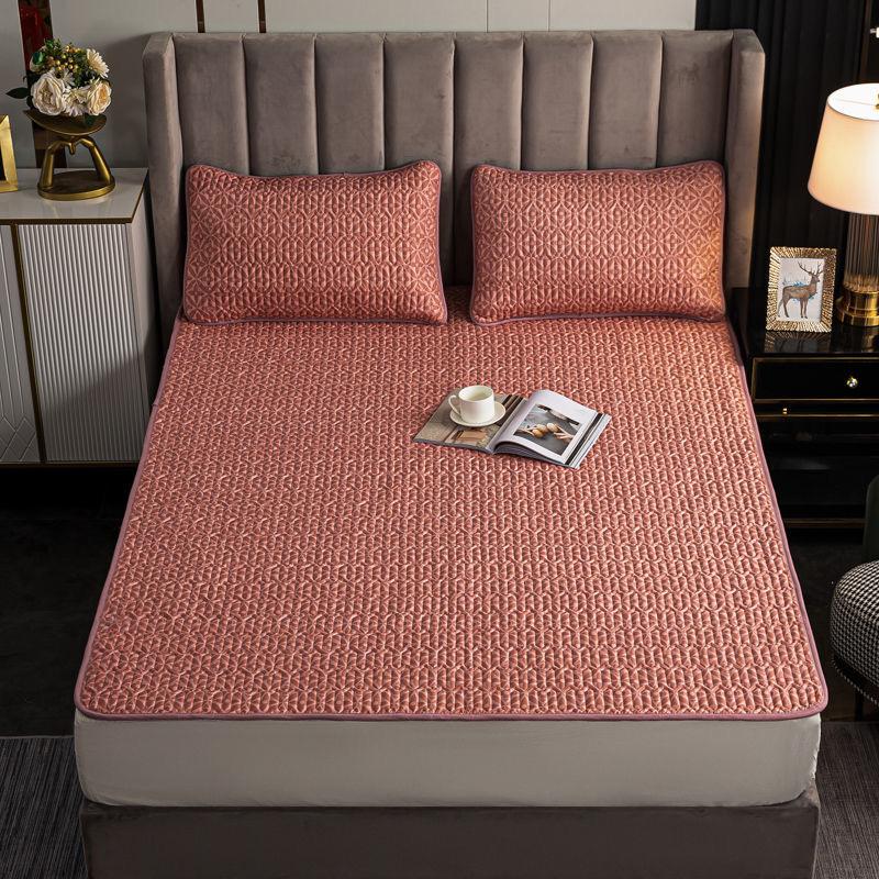 Мягкое постельное белье из хлопка высокого качества, наматрасник, утолщенное стеганое покрывало, эластичные простыни, простыня на подкладке