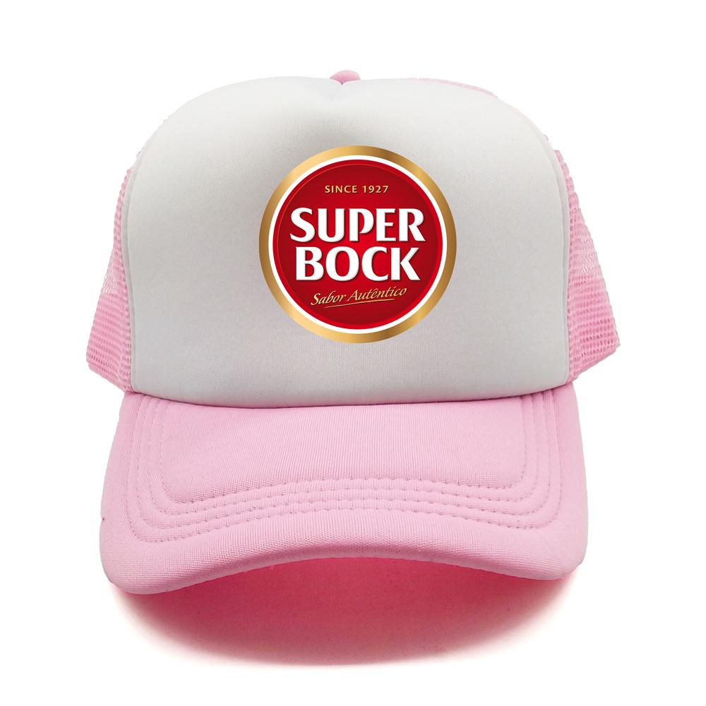 Кепка-тракер Super Bock Унисекс Смешная кепка Бейсболка Крутая летняя Унисекс Кепки с сеткой