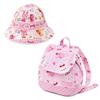 COLORFUL CANDY STYLE Baby Backpack and Baby Hat Set of 2 Pretty Animal Set (Small) (Different Patterns) B8007900-BTR