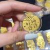 Золотая 999 Наклейка на телефон Rich-Boost – Магнит для привлечения трафика на мероприятие и Маленький подарок