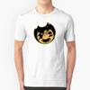 Bendy And The Ink Machine T-shirt Men Casual Cartoon Horror Game Gaming T-shirt Funny
