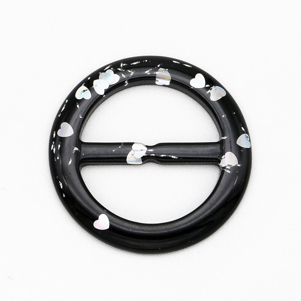 Flower Clothes Decoration Round Garment Accessories Garment buckle T Shirt Clips Resin Scarf Buckle