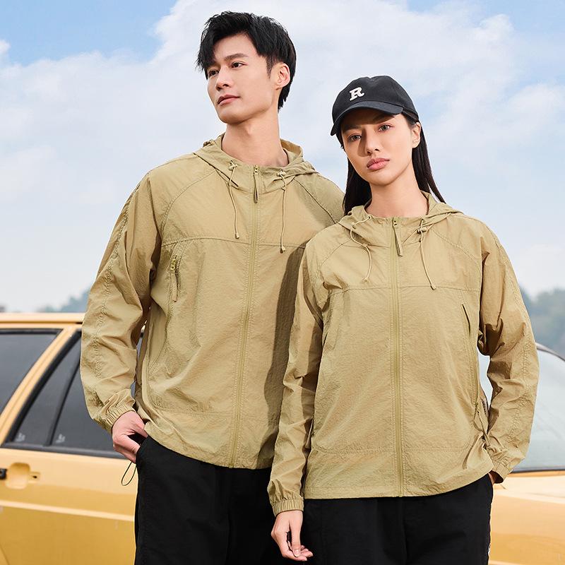 Легкая солнцезащитная одежда с защитой от солнца UPF50+ для кемпинга, велоспорта и спорта - дышащий Ice Silk для мужчин и женщин.