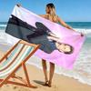 Johnny: Iconic Journey beach towel beach Beach towel for vacation photos quick-drying swim towel swim Outdoor pool towel Outdoor picnic beach mat