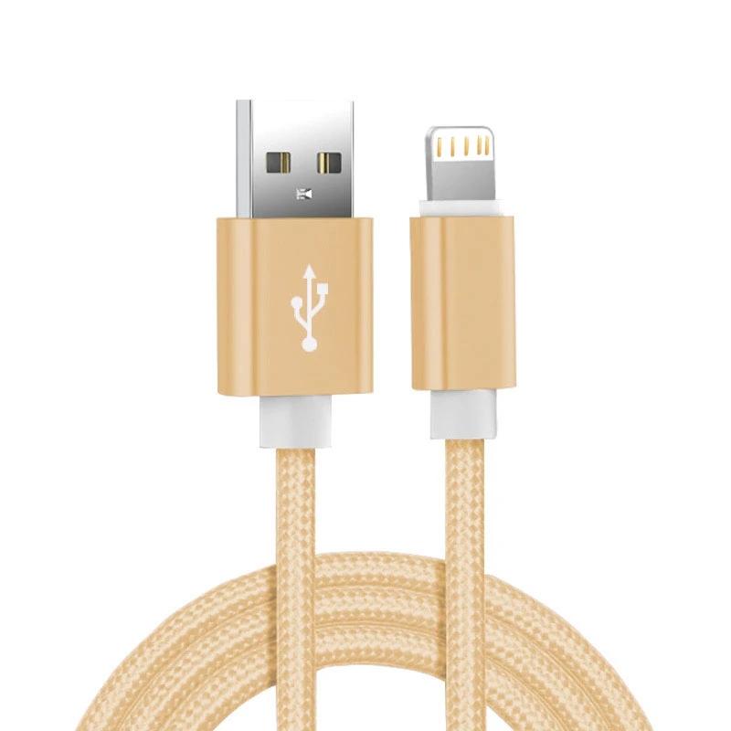 3 м сверхдлинный плетеный USB-кабель для зарядки iPhone 11 12 13 Pro 14 Plus XS Max XR X 6S 7 8 SE USB-кабель для быстрой зарядки и передачи данных 1 м 2 м