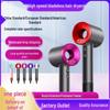 Silent Leafless High-Speed Hair Dryer with Negative Ion Technology - Hot and Cold Wind