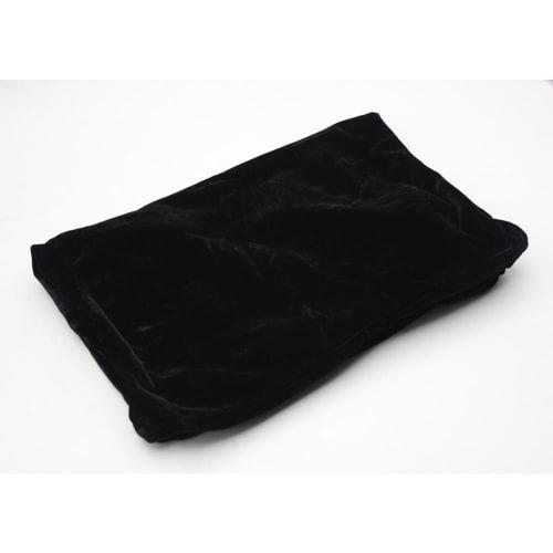 zzou Breathable Piano Chair Cover, Piano Dust Cover, Smooth and Lightweight for Easy Cleaning, Perfect for Concert Decoration (Black)