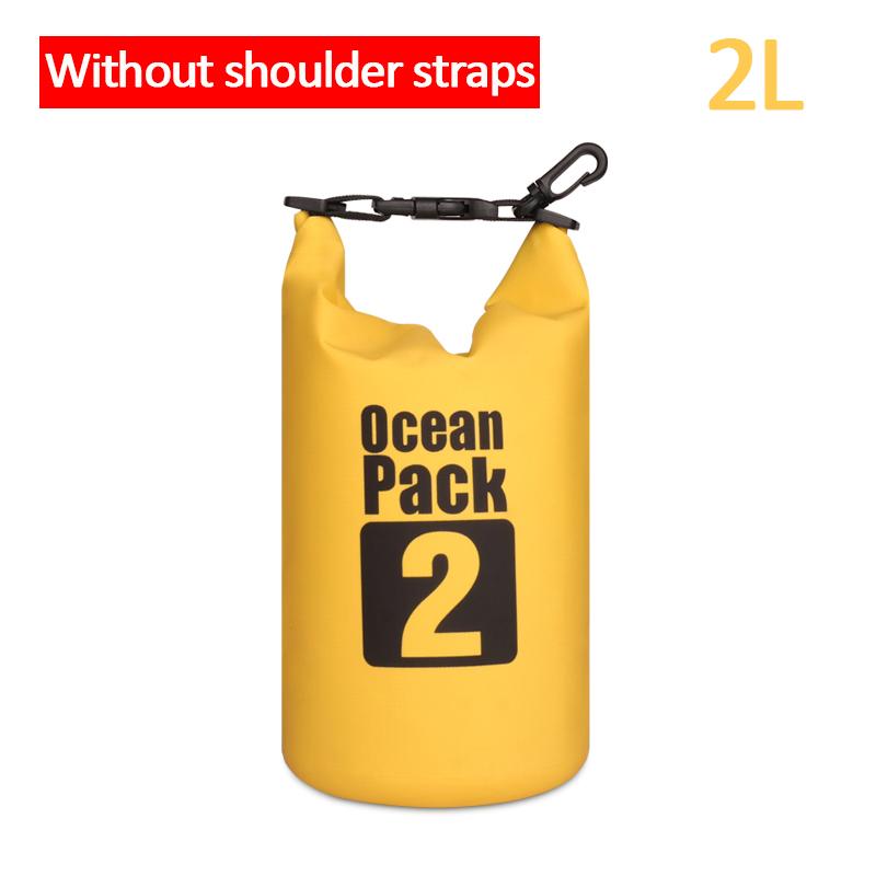 500D Waterproof Swimming Bag Dry Sack 2/5/10/15/20/30L Waterproof Floating Dry Gear Bags For Boating Fishing Rafting Swimming