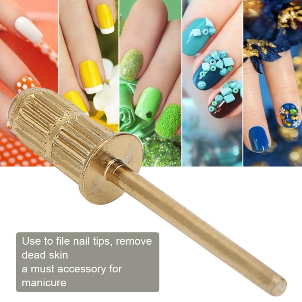 10pcs 2.35Mm Standard Shaft Nail Sanding Band Mandrel Salon Daily Nail Grinding Auxiliary