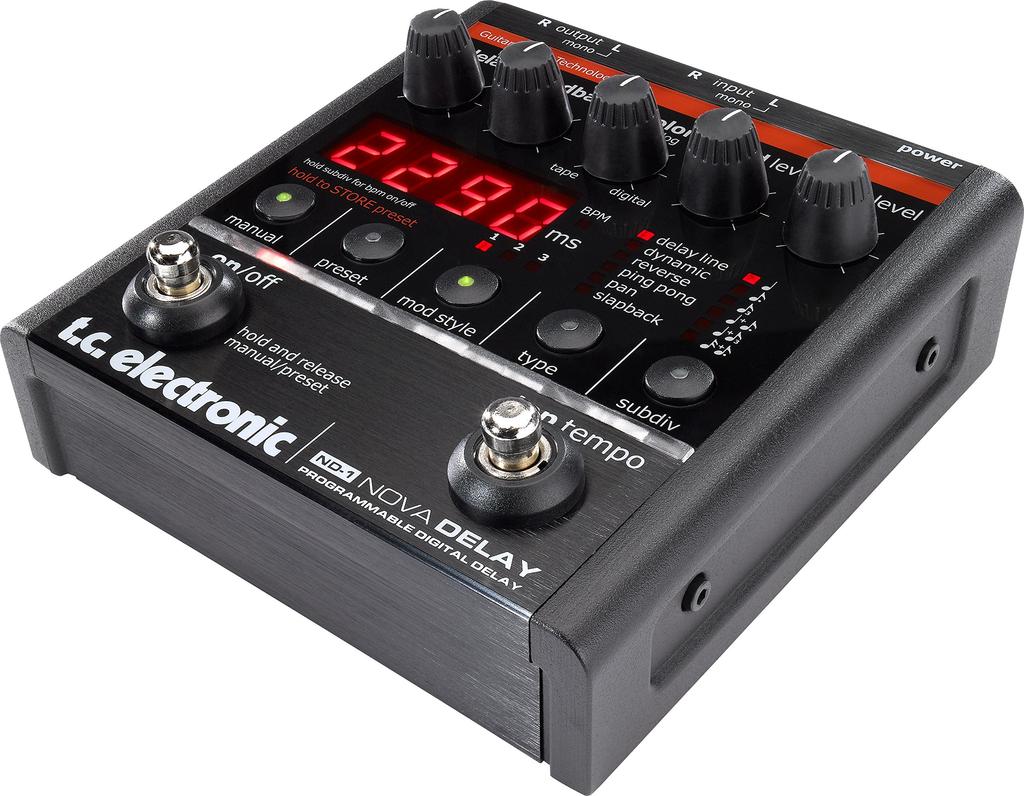 Tc Electronic Programmable Delay NOVA DELAY ND-1