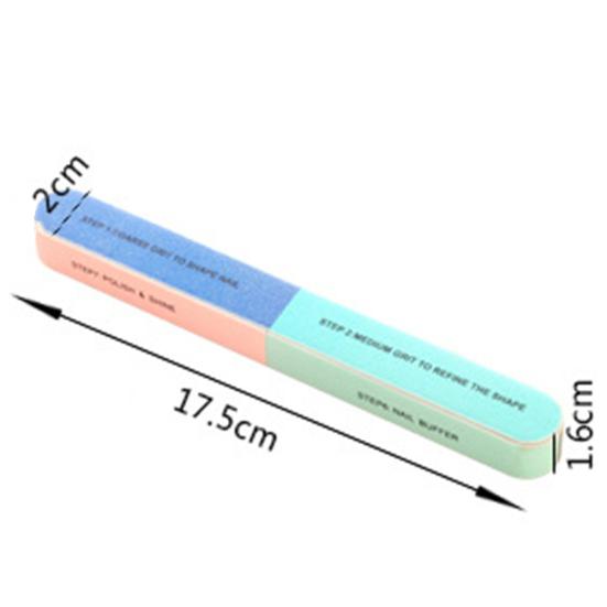 Six-Faced Grinding Nail File Buffer Polisher Dead Skin Remover Manicure Tool