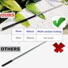 Раскладываемый открыватель тента, инструмент для вытягивания с крючком, многосекционный, запираемый, с ручкой, многофункциональная телескопическая штанга