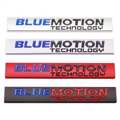 3D металлический логотип Bluemotion на задний багажник автомобиля, значок на крыло, эмблема, наклейка, наклейки для Blue Motion Passat B8 Polo Golf 6 7