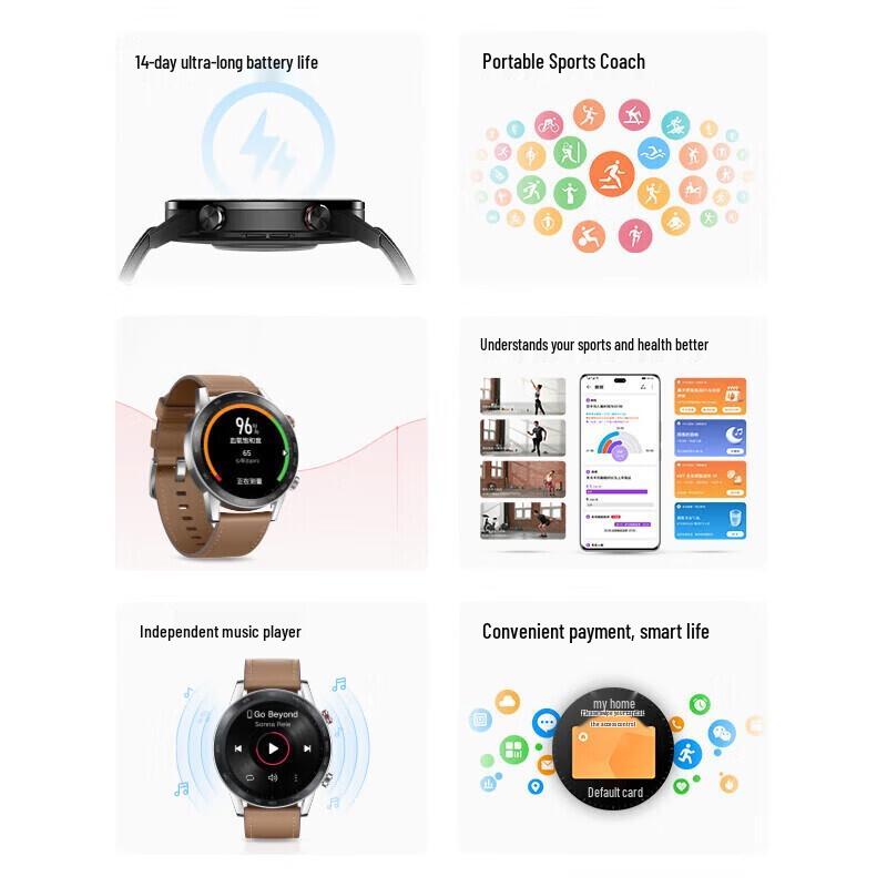 Honor Смарт-часы GS5 Smart Sport Watch (Китайская версия)