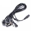 Guitar Pedal Board Daisy Chain Power Supply Cable, 3/4/5/6/8 Way Guitar Power Supply Cord Power Cable Chain for Guitar