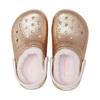 Crocs Удобные и повседневные нескользящие легкие детские сандалии золотой пудры детская модель